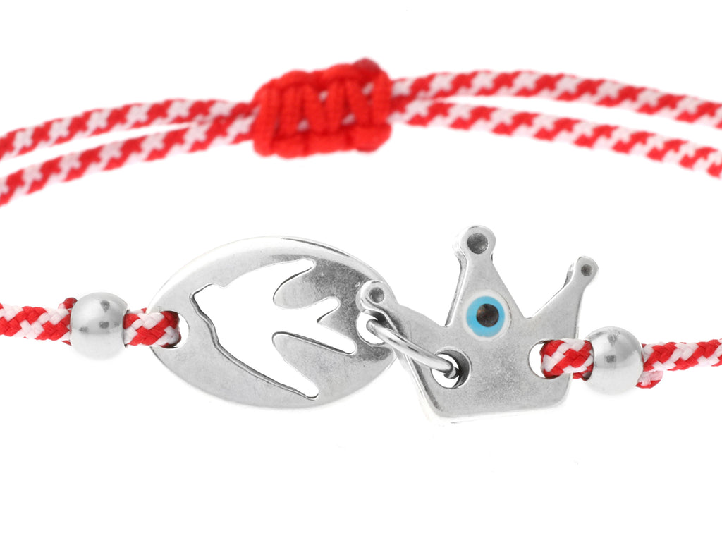 Crown Swallow Μάρτης Βραχιόλι