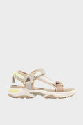 D.Franklin Flame Sandal Strips Gold