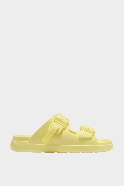 D.Franklin Παντόφλα Vibe Foam 2 Buckles Cristal Banana