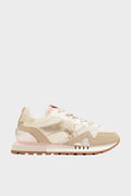 D.Franklin sneakers Vibla Zig Patch Beige Gold