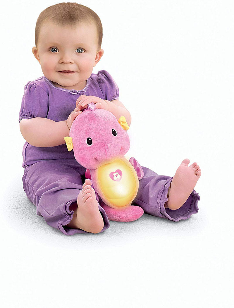 Fisher-Price Φωτεινό Αλογάκι Της Θάλασσας Ροζ DGH84 / DGH83