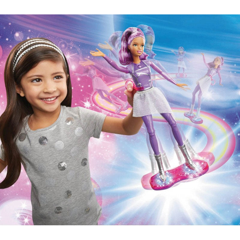 Mattel Barbie Star Light Adventure Lights & Sounds Hoverboarder Περιπέτεια Στο Διάστημα DLT23