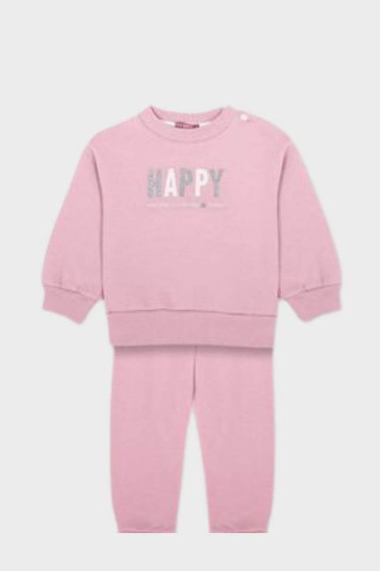 DOMER σετ ‘HAPPY’ baby ροζ