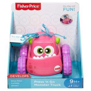 Fisher-Price Fisher Price Press ‘N Go Οχηματάκια Ροζ DRG16 / DRG14