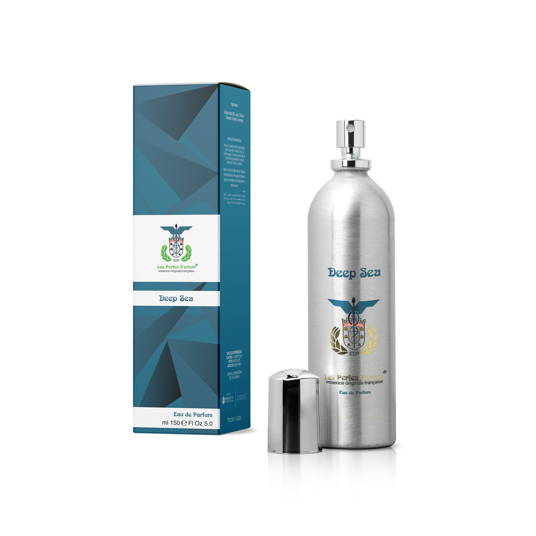 Les Perles | Aluminum DEEP SEA Unisex Eau De Parfum Spray 150ml | LP3431