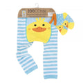 Zoocchini  Σετ Ρούχων για Μπουσούλισμα Grip+Easy Crawler Pants &amp; Socks Set "Παπάκι" ZOO12503