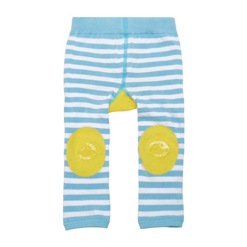 Zoocchini  Σετ Ρούχων για Μπουσούλισμα Grip+Easy Crawler Pants &amp; Socks Set "Παπάκι" ZOO12503