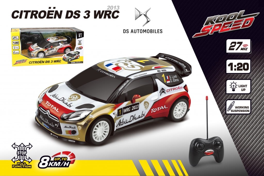 Dynatech RC – Rally Official WRC 1:20 (PVC) | Citroen DS 3 WRC