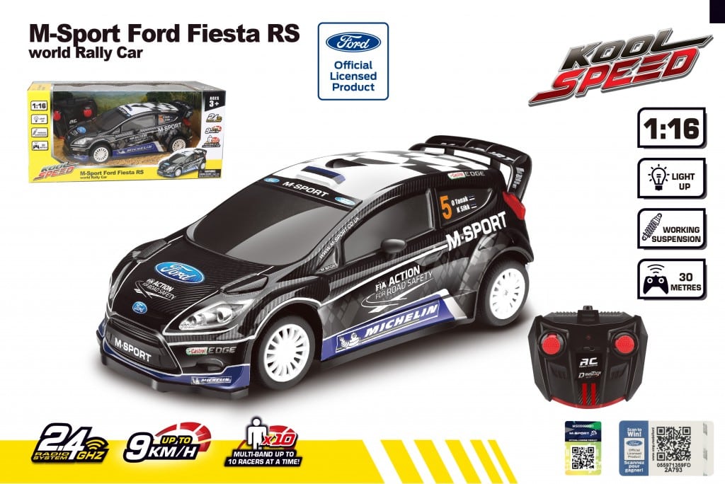 Dynatech RC – Rally Official WRC 1:16 (PVC) | M-Sport Ford Fiesta RS WRC
