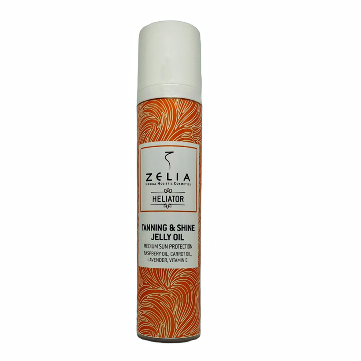 ZЄLIA | Tanning + Shine Jelly Oil με glitter ‘HELIATOR’ – 100 ml