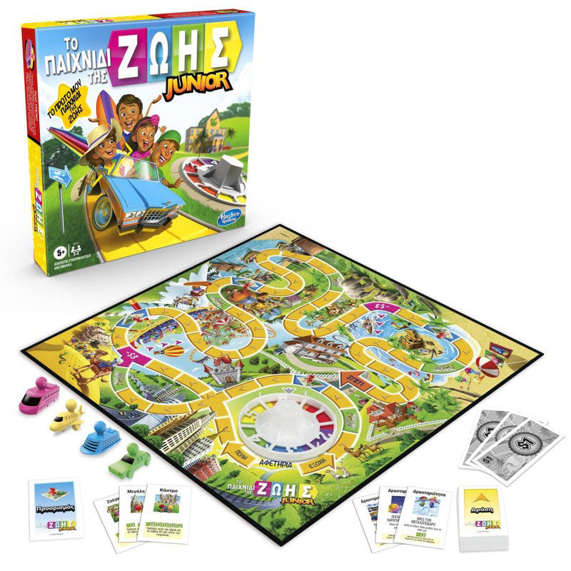 Hasbro Game Of Life Junior Το Παιχνίδι Της Ζωής E6678