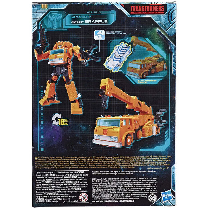 Hasbro Transformers Generations War For Cybetron Voyager Grapple E7164