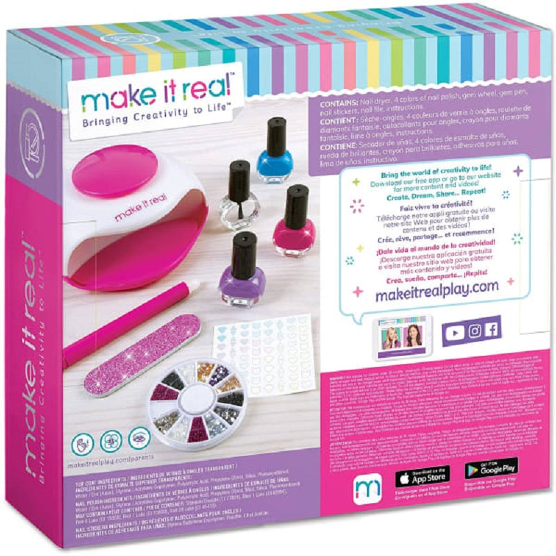MAKE IT REAL – GLITTER DREAM NAIL SPA (2462)