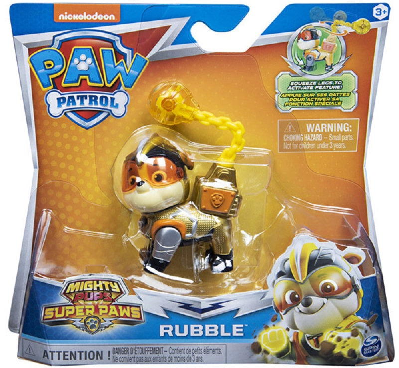 PAW PATROL MIGHTY PUPS SUPER PAWS – RUBBLE (20114285)