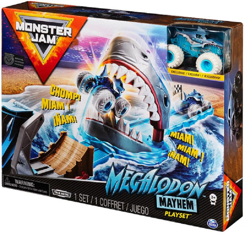 MONSTER JAM – MEGALODON MAYHEM STUNT PLAYSET (1:64) (20120790)