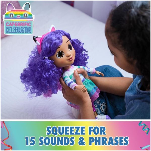 SPIN MASTER GABBYS DOLLHOUSE: CAT-ERRIFIC CELEBRATION – SING CELEBRATE GABY GIRL
