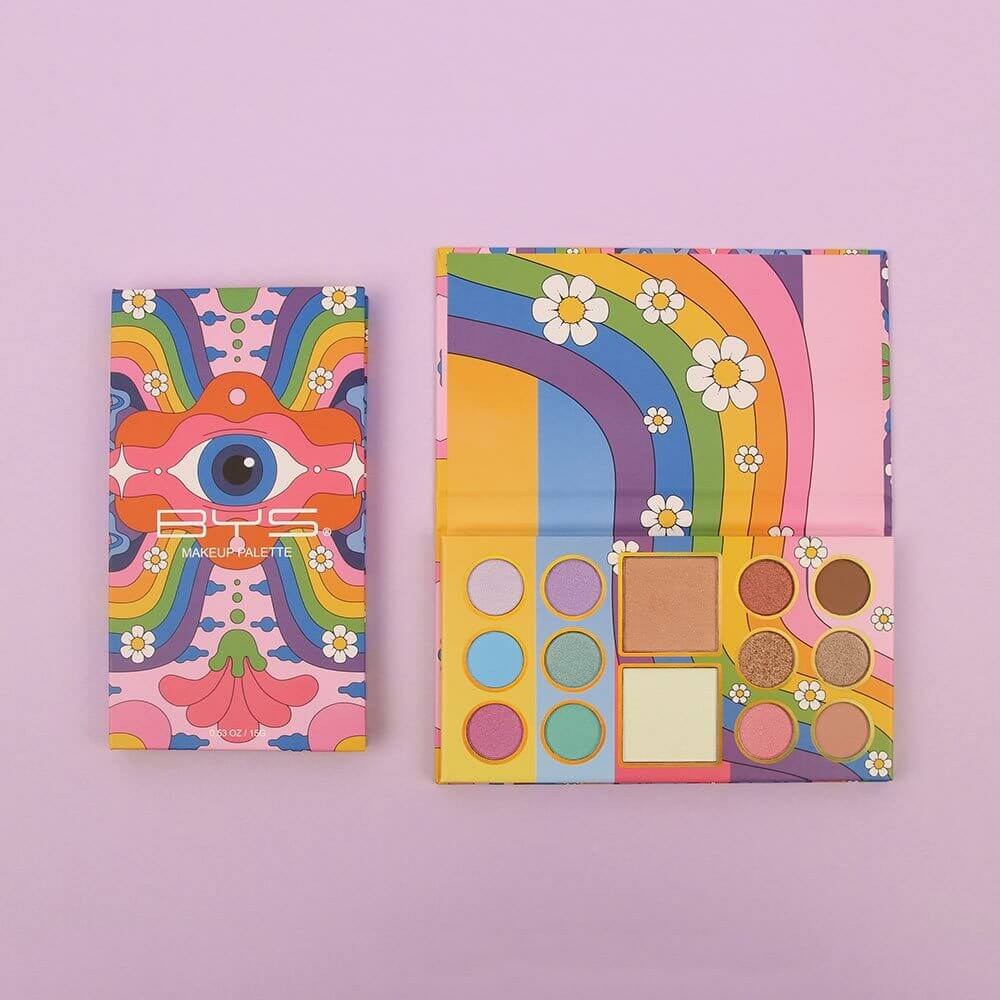 Graphic Makeup Palette x14 Psychedelic Sunset | BYS
