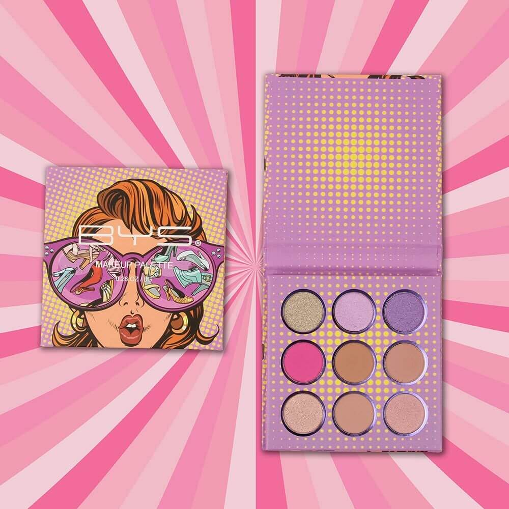Graphic Makeup Palette x9 Fards Comics | BYS