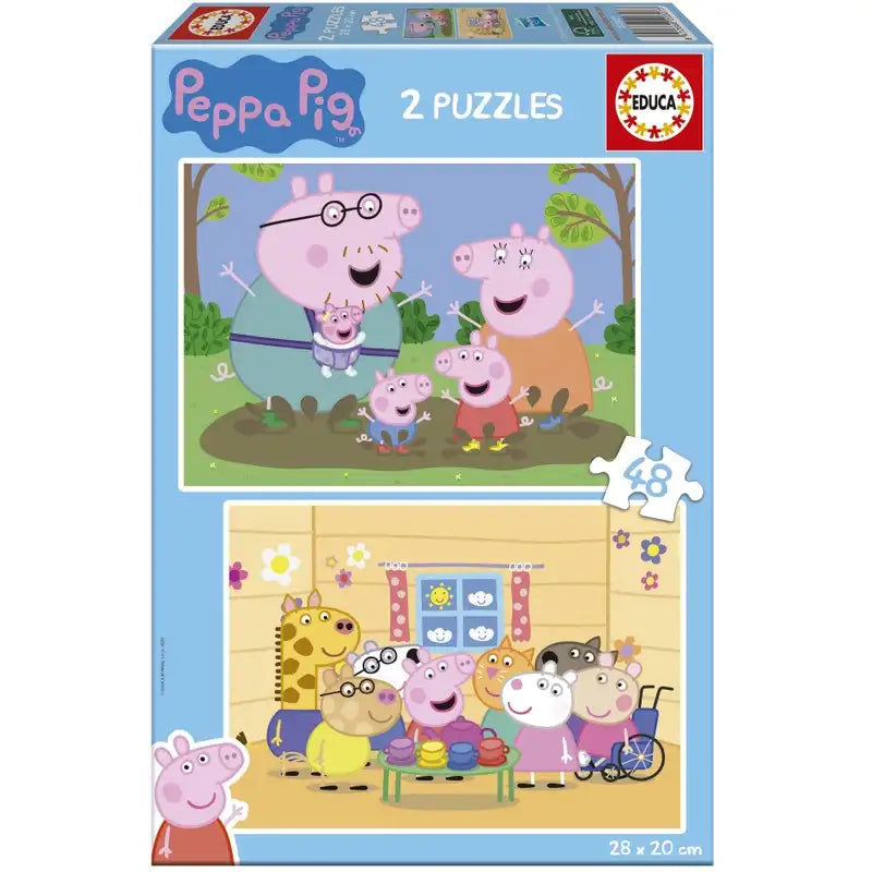 Educa Puzzle Peppa Pig 2x48