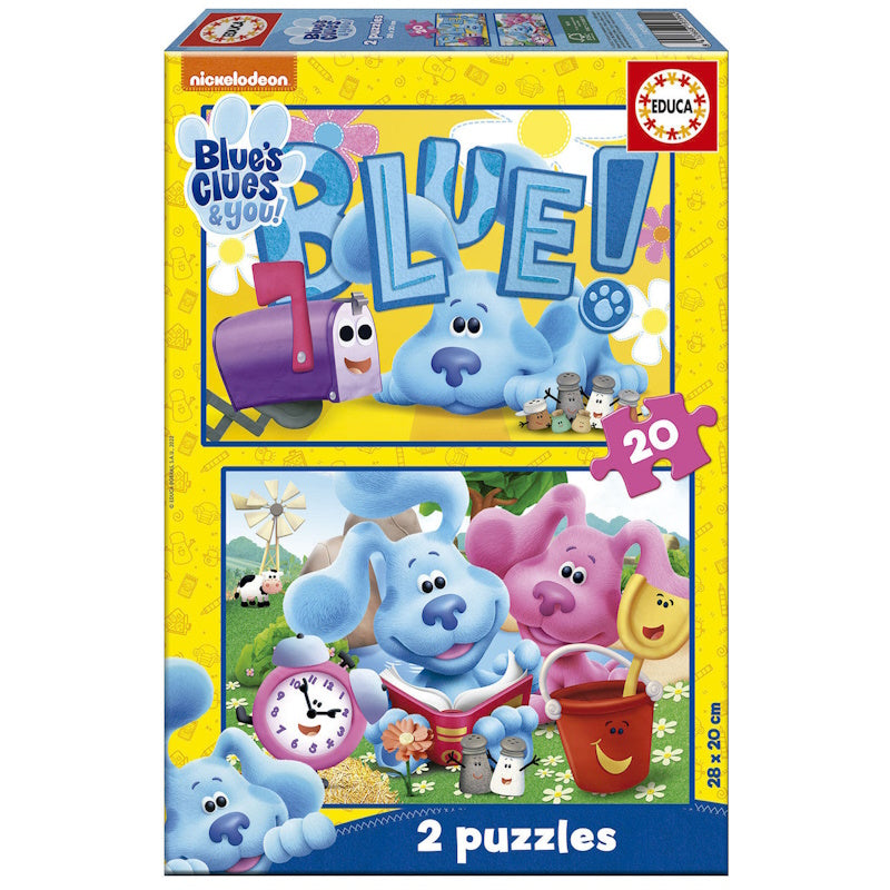 Educa  Puzzle Blue's Clues 2 x 20pcs