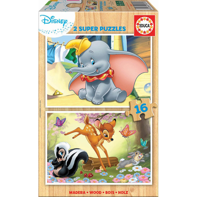 Educa Ξύλινο Puzzle Disney Animals  16pcs