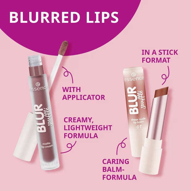 Blur Soufflé Matte Sheer Nude Lip Balm | Essence