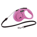 Flexi Classic Κορδόνι Ροζ Small 5 Μέτρα Έως 12 Κιλά + Δώρο 2 Μπολ Φαγητού Νερού Αξίας 12,00€