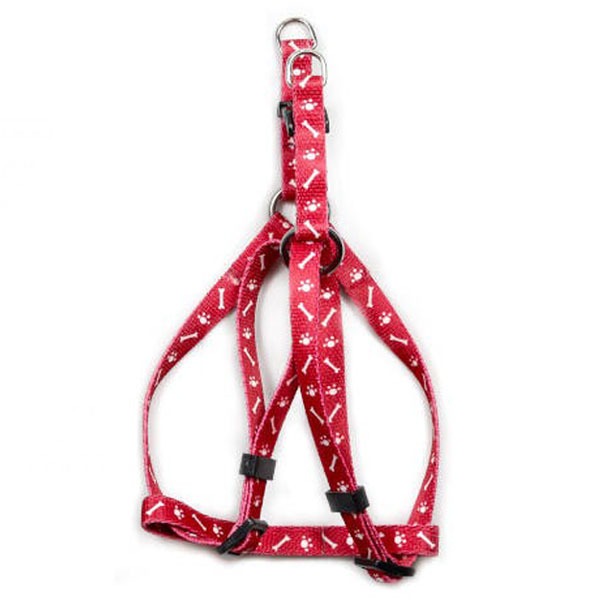 Σαμαράκι "Bones And Paws" Κόκκινο 30cm-45cm