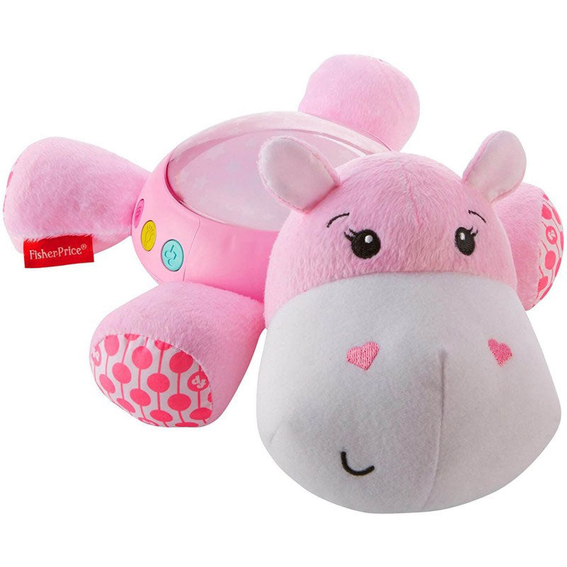 Fisher-Price Μουσικός Προβολέας Ιπποπόταμος – Ροζ FGG89
