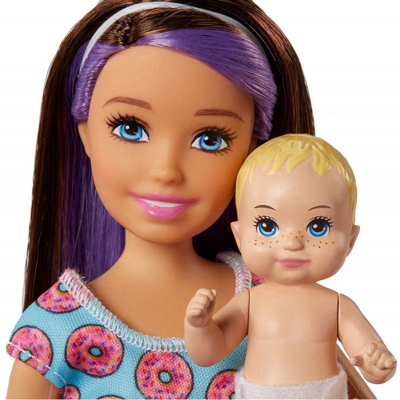 Mattel Barbie Σκίπερ Babysitter – Μια Μέρα Με Το Μωρό FHY98