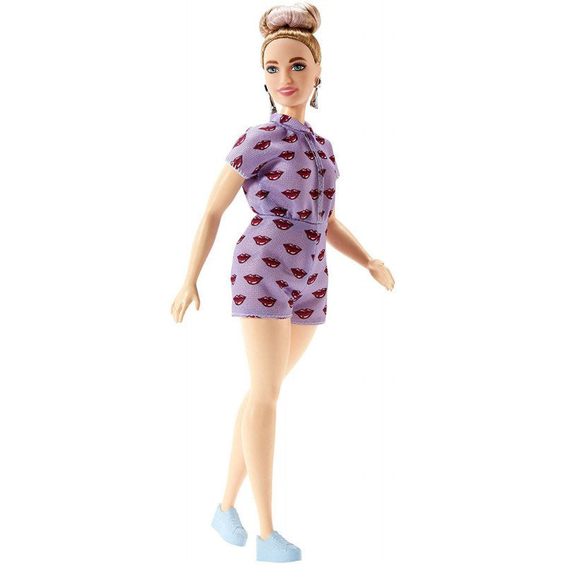 Mattel Barbie Fashionistas Lavendar Kiss Κούκλα Με Καμπύλες FBR37 / FJF40