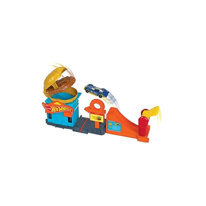 Mattel Hot Wheels City Downtown Playset – Burger Dash FRH28 / GPD09