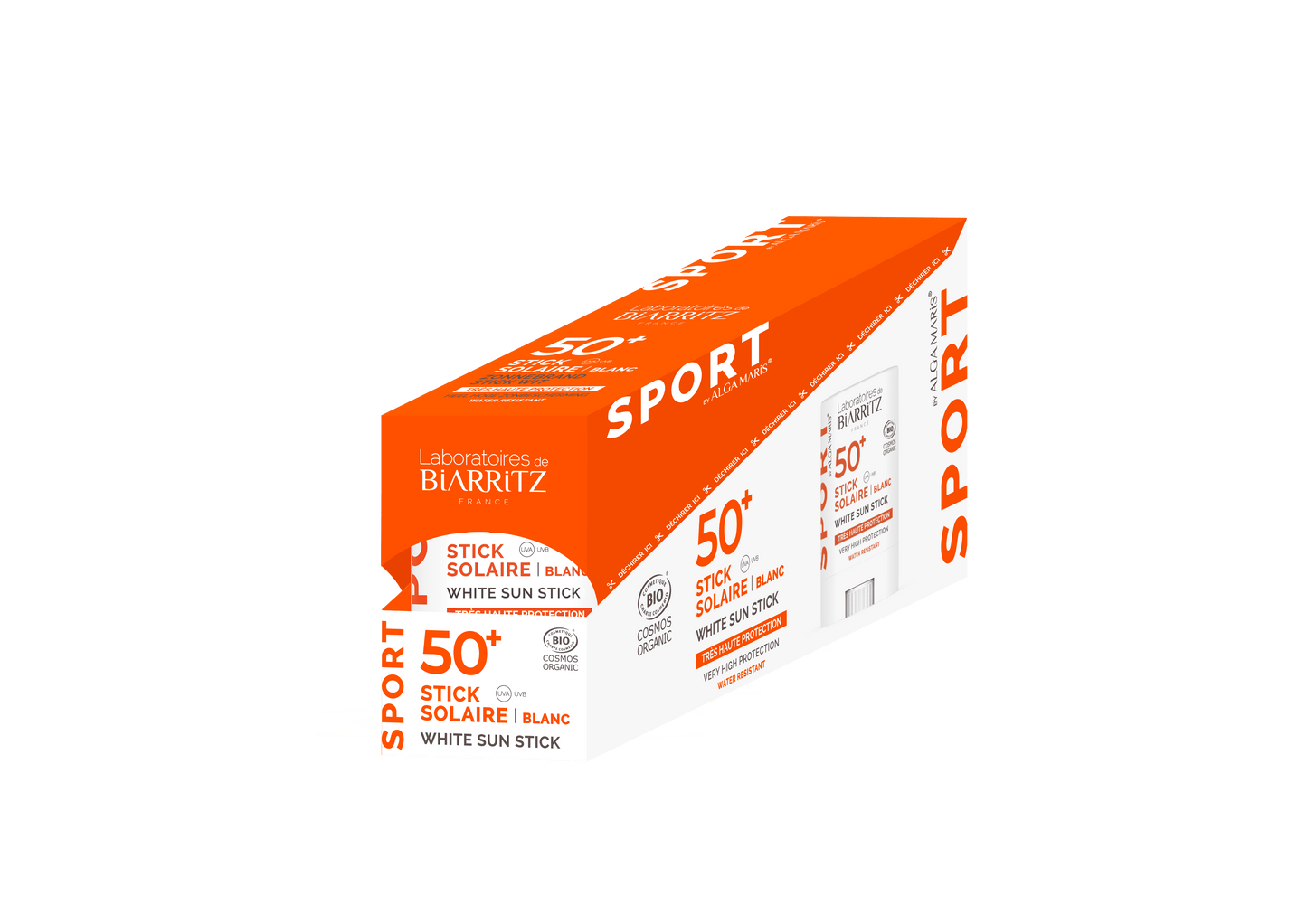 Αντηλιακό σε Stick SPF50+ (BIO) Για το πρόσωπο και το Σώμα