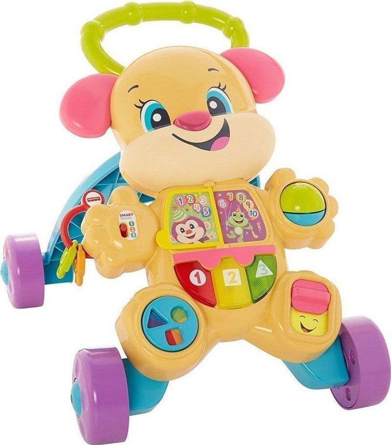Fisher-Price Fisher Price Εκπαιδευτική Στρατα Σκυλάκι Smart Stages Ροζ FTC68