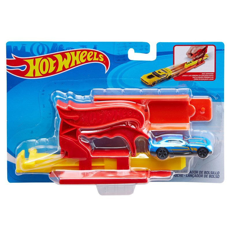 Mattel Hot Wheels Εκτοξευτης Κόκκινος Με Αυτοκινητάκι FVM09