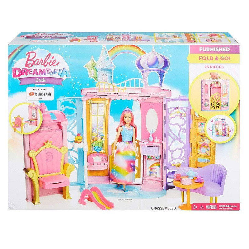 Mattel Barbie Dreamtopia Παραμυθένιο Καστράκι – Βαλιτσάκι FTV98