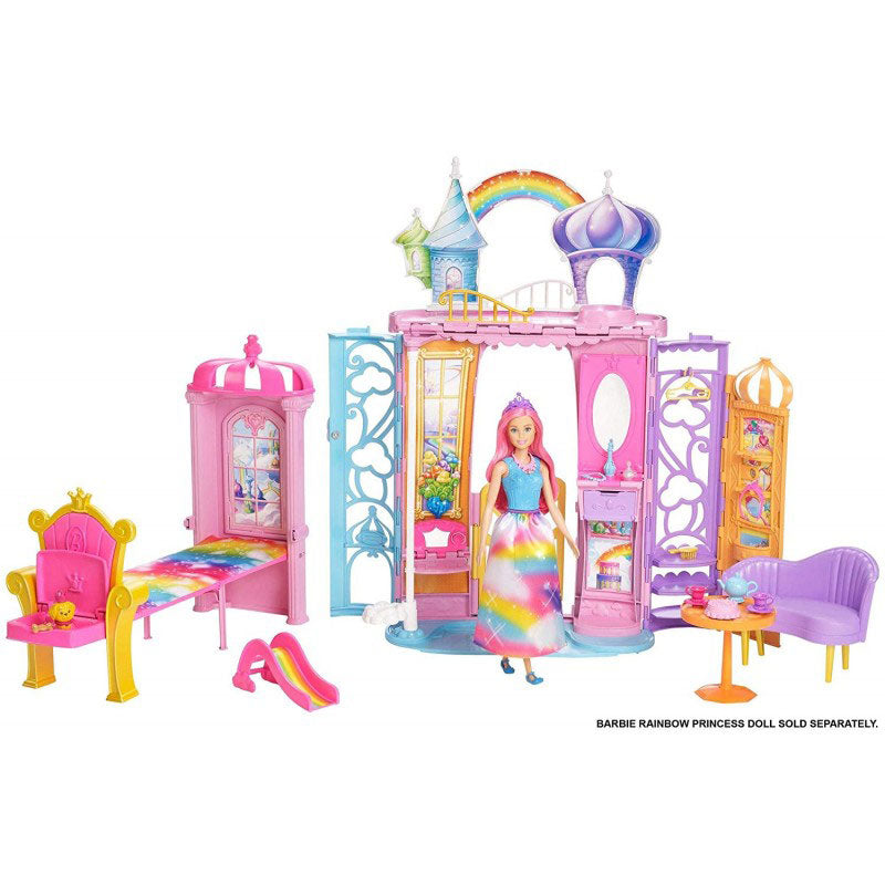 Mattel Barbie Dreamtopia Παραμυθένιο Καστράκι – Βαλιτσάκι FTV98