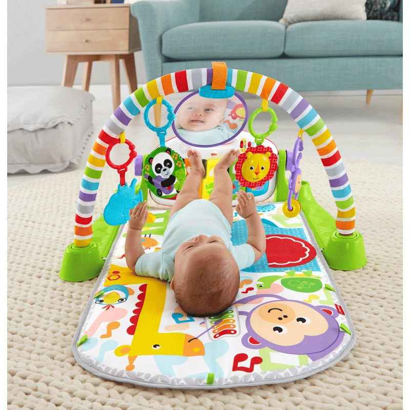 Fisher-Price Deluxe Εκπαιδευτικό Γυμναστήριο – Μουσικό Πιανάκι FWT15