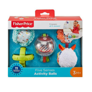 Fisher-Price Μαλακές Μπάλες Δραστηριοτήτων – Five Senses Activity Balls FXC32