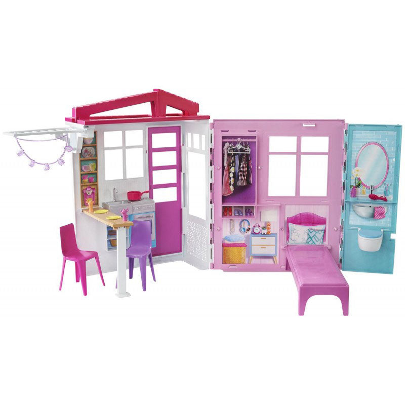Mattel Barbie Νέο Σπιτάκι – Βαλιτσάκι FXG54