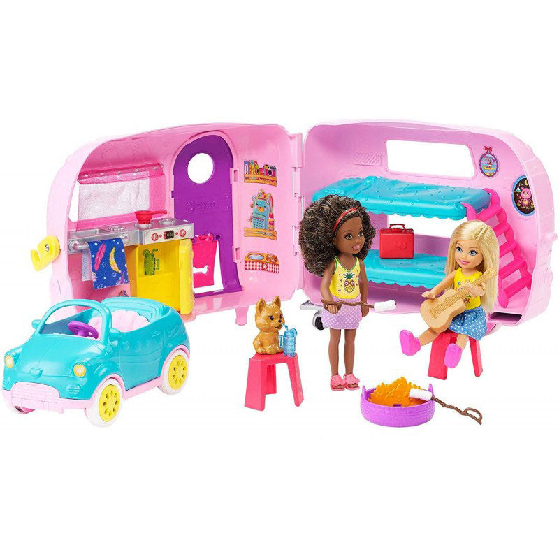 Mattel Barbie Club Chelsea Τσέλσι – Τροχόσπιτο FXG90