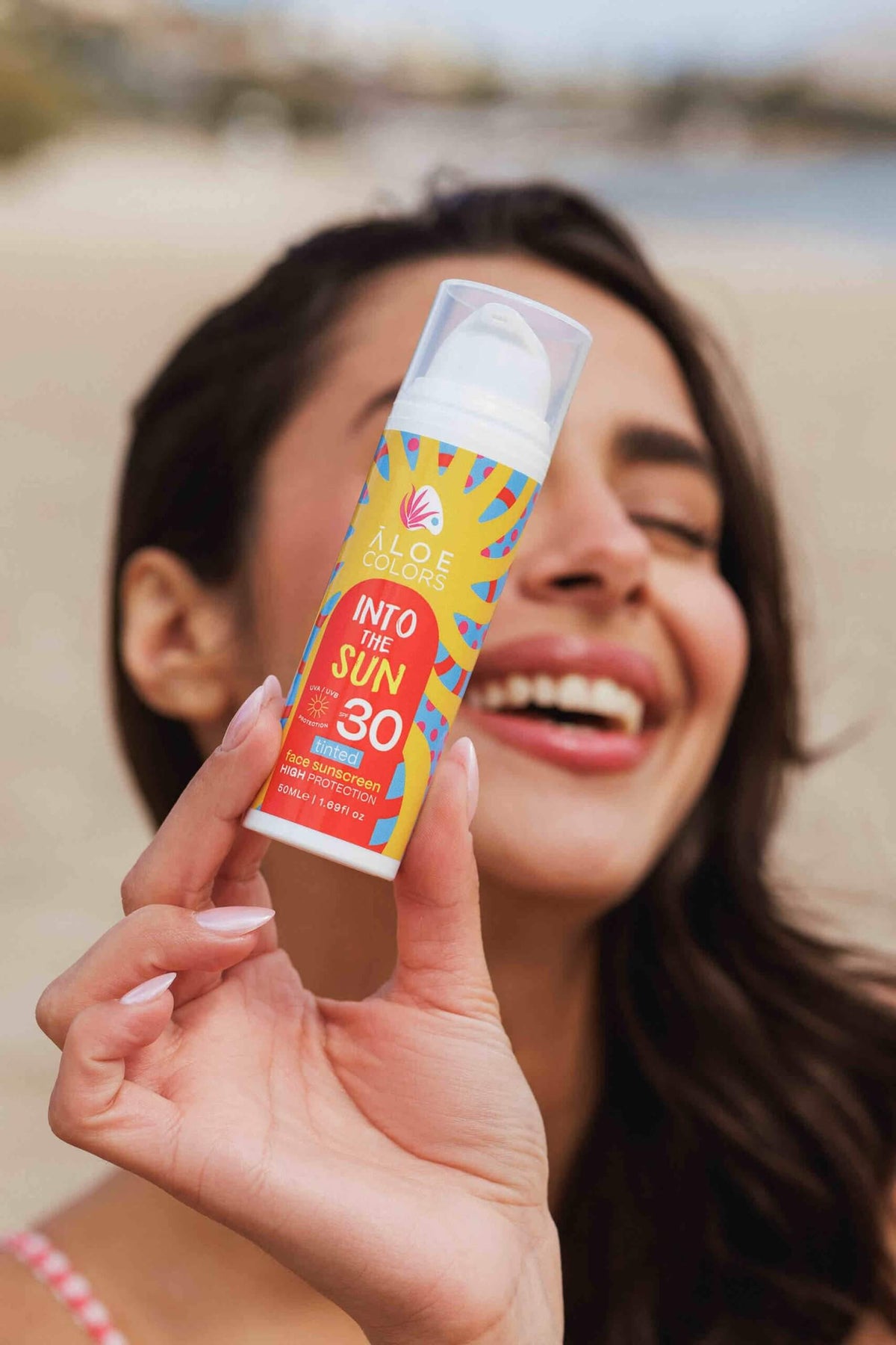 Into The Sun Face Sunscreen SPF30 50ml Αντηλιακή Προσώπου| Aloe+ Colors