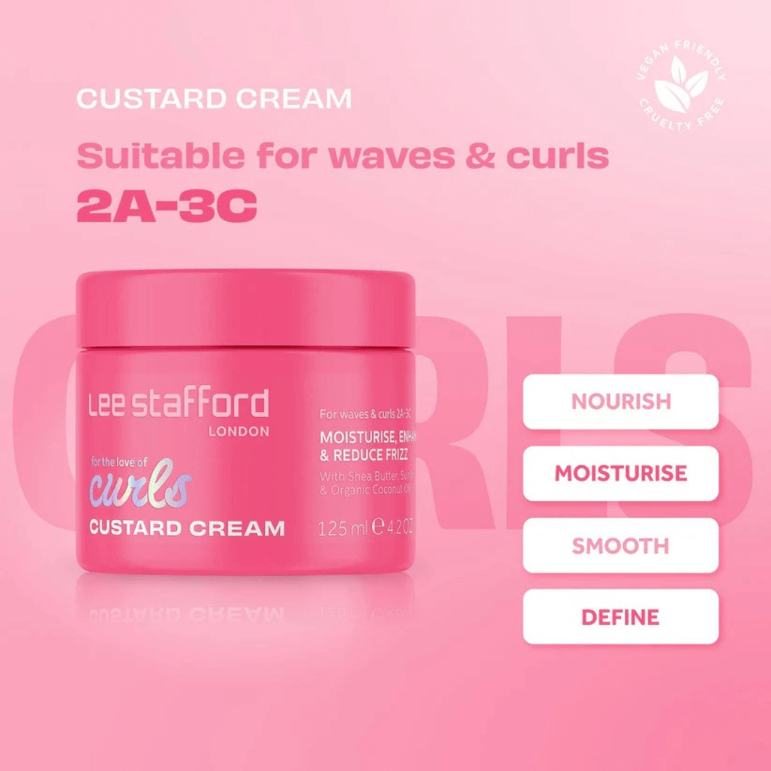 For The Love Of Curls - Custard Cream -Κρέμα Styling Για Σγουρά Μαλλιά - 125ml | Lee Stafford