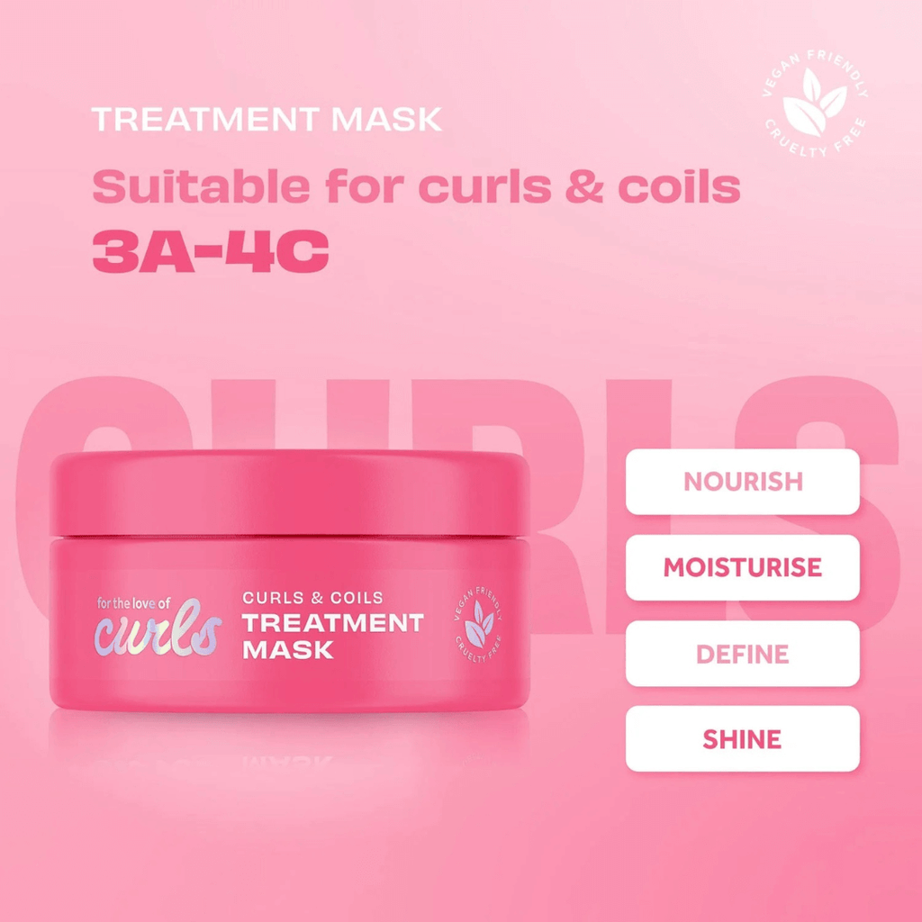 For The Love Of Curls - Μάσκα Μαλλιών για Σγουρά &amp; Πολύ Σγουρά Μαλλιά 200ml | Lee Stafford