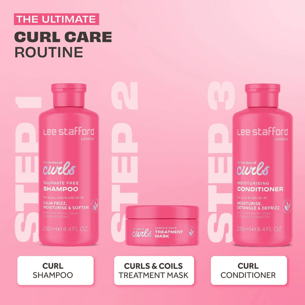 For The Love Of Curls - Μάσκα Μαλλιών για Σγουρά &amp; Πολύ Σγουρά Μαλλιά 200ml | Lee Stafford