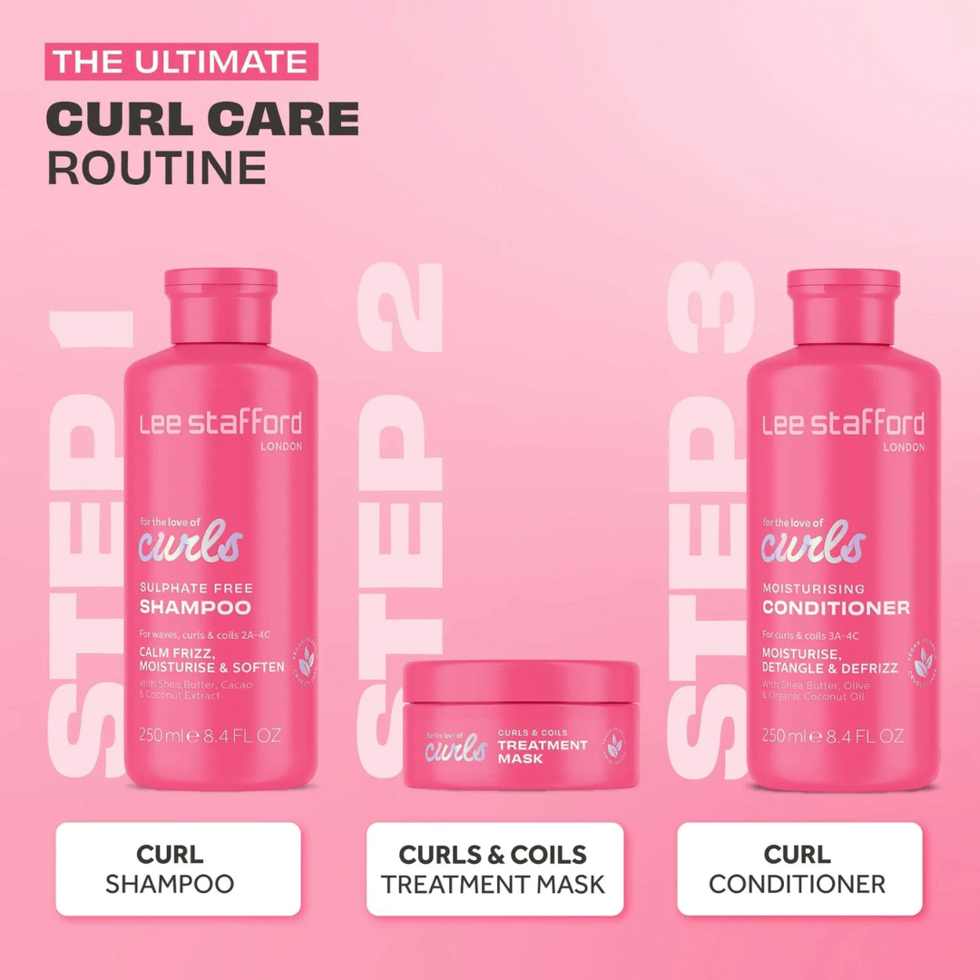 For The Love Of Curls - Μάσκα Μαλλιών για Σγουρά &amp; Πολύ Σγουρά Μαλλιά 200ml | Lee Stafford