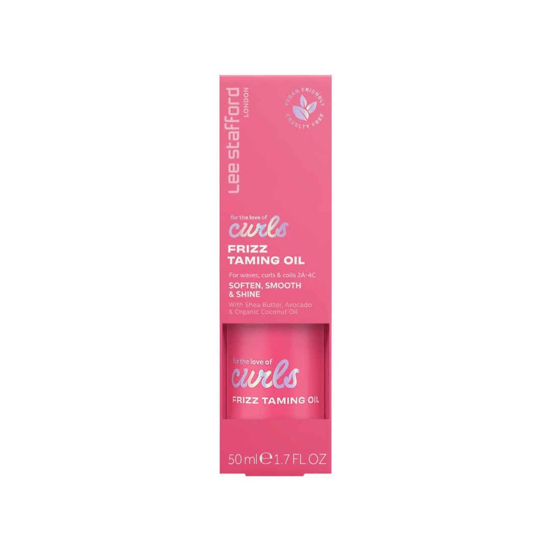 For The Love Of Curls - Frizz Taming Oil Λάδι Για Σγουρά Μαλλιά Χωρίς Φριζάρισμα 50ml - Lee Stafford