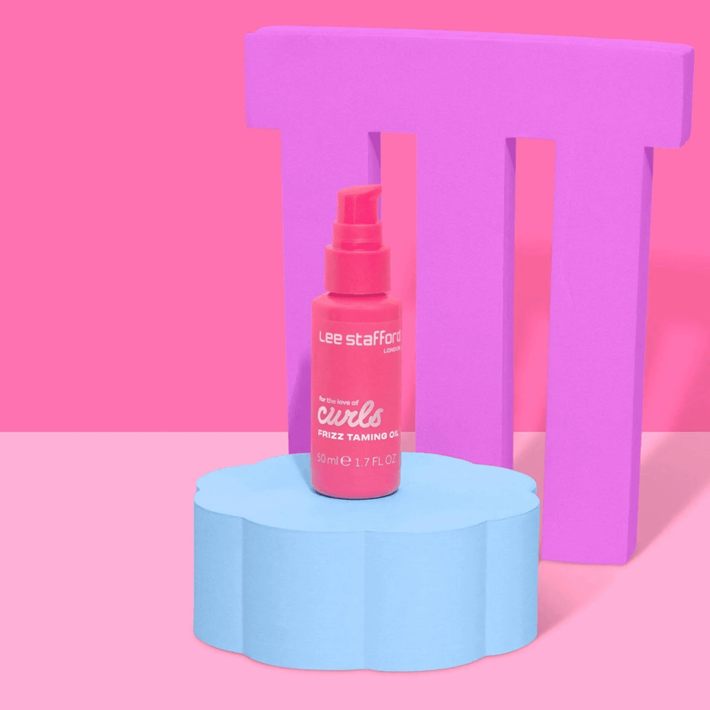 For The Love Of Curls - Frizz Taming Oil Λάδι Για Σγουρά Μαλλιά Χωρίς Φριζάρισμα 50ml - Lee Stafford