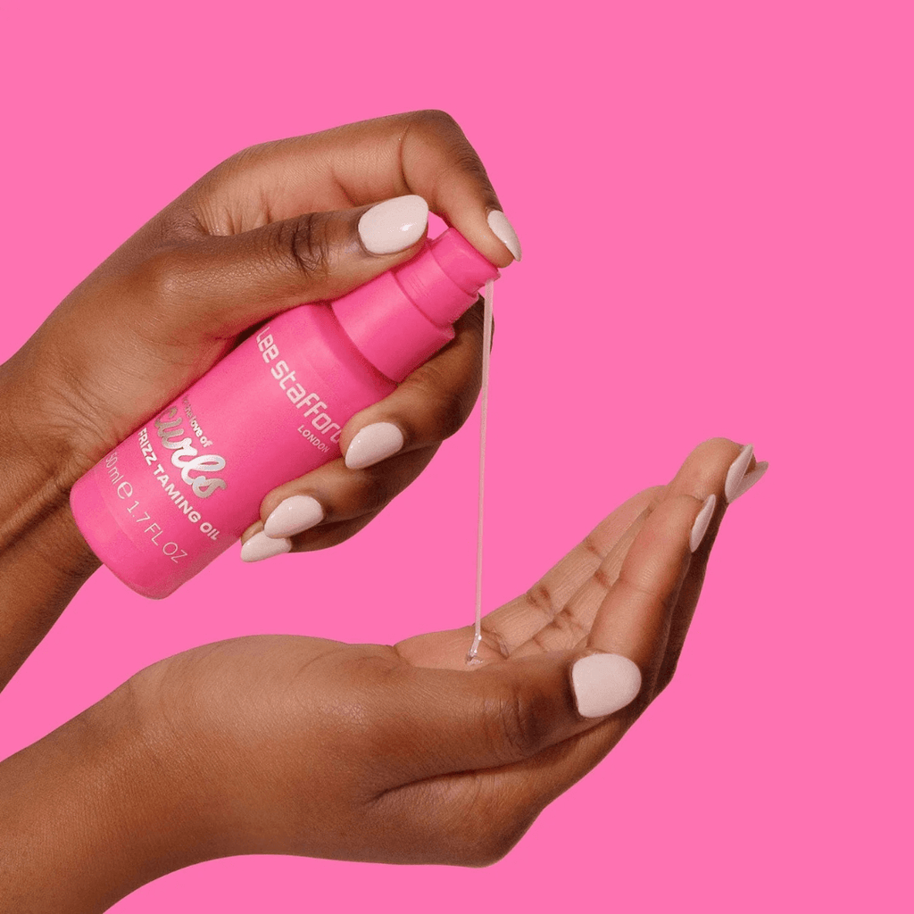 For The Love Of Curls - Frizz Taming Oil Λάδι Για Σγουρά Μαλλιά Χωρίς Φριζάρισμα 50ml - Lee Stafford
