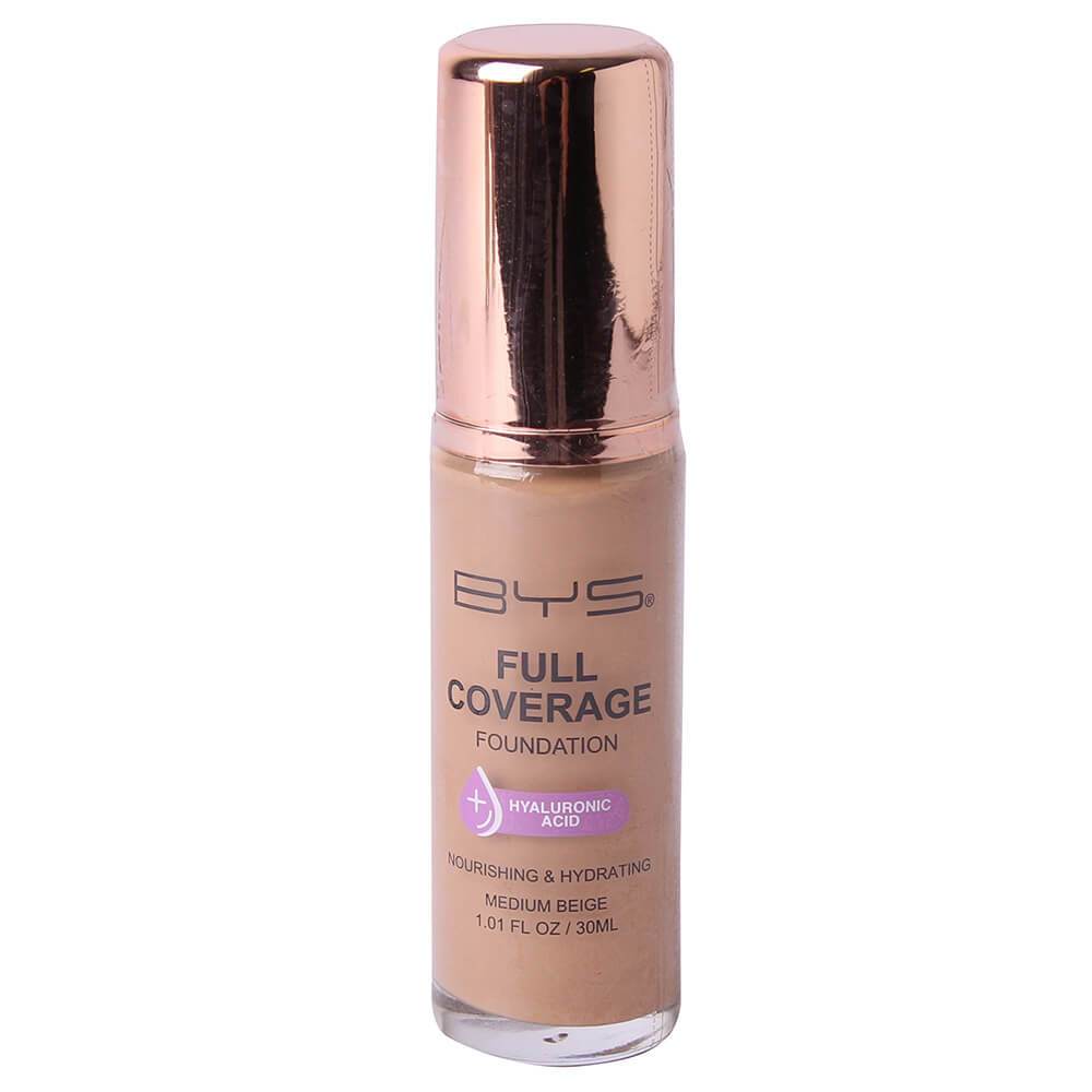 Full Coverage Matte Foundation – Mε Υαλουρονικό | BYS
